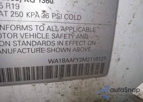 2021 Audi Q5 Premium Plus 45 Tfsi Quattro S Tronic z USA, uszkodzony, nr VIN WA1BAAFY2M2118127